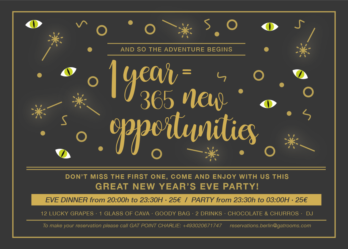 Celebrate New Year In Style With Us!